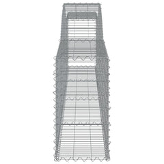 Gabion Basket Silver Galvanized Iron Extra Large
