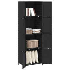 Garden Storage Cabinet Black
