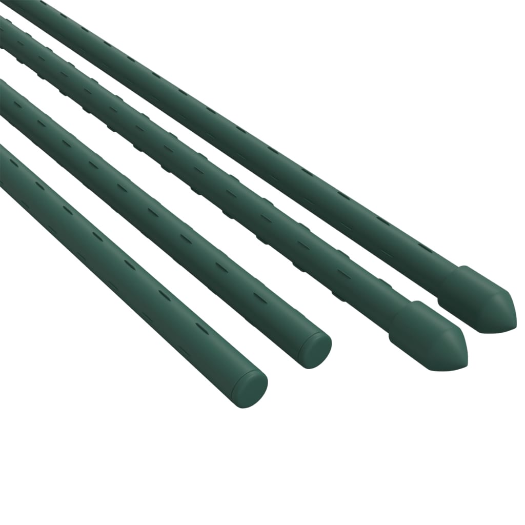 Garden Plant Stakes 30 pcs Green 70.9 Steel