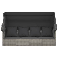 Outdoor Lounge Bed Grey
