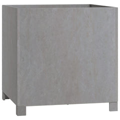 Planters with Legs 2 pcs Rusty 19.3x18.5x19.7 Corten Steel