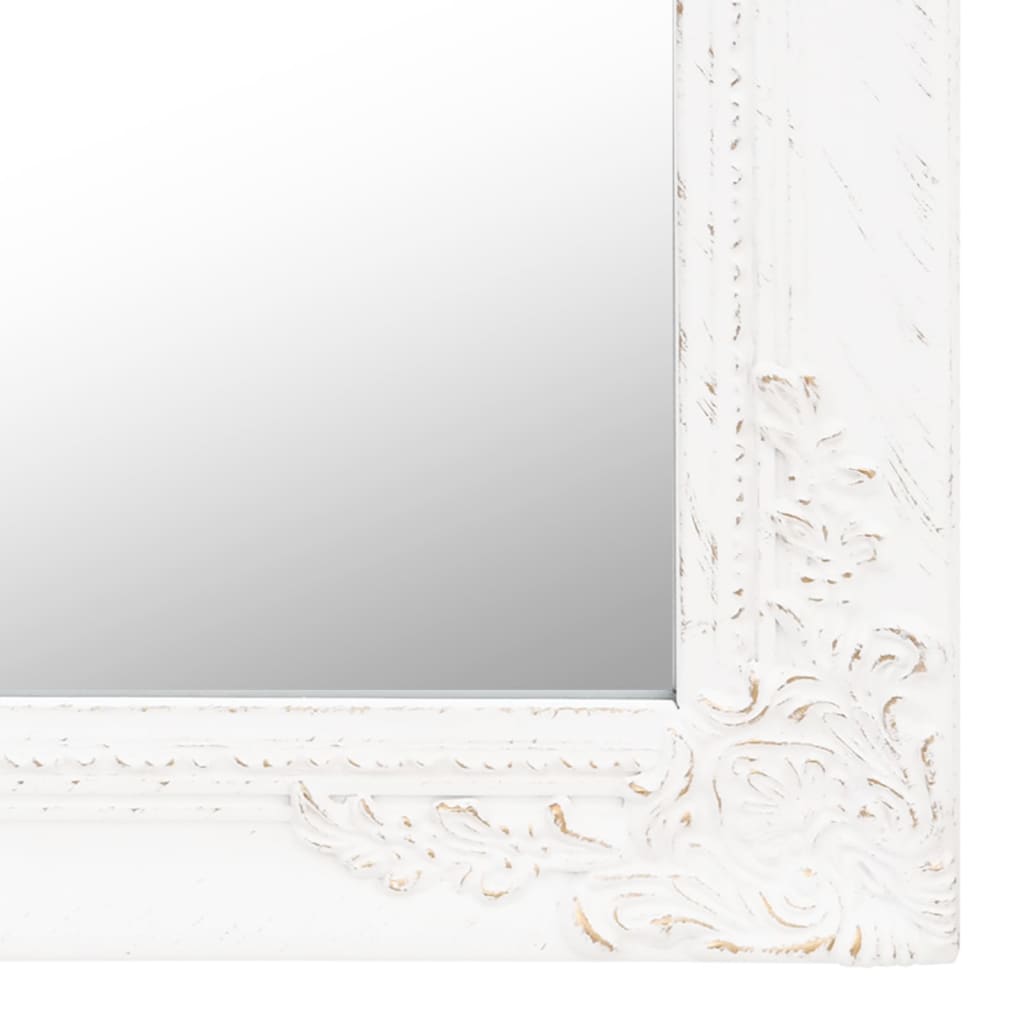 Free-Standing Mirror White 17.7x70.9