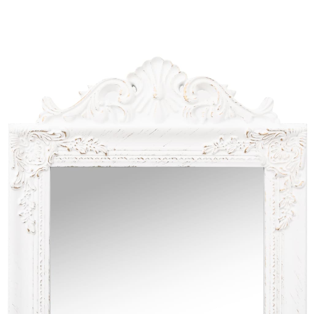 Free-Standing Mirror White 19.7x78.7