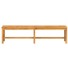 Garden Bench Natural Wood Solid Acacia wood Large Durable