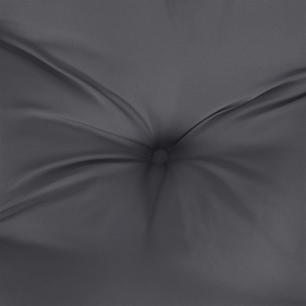 Pallet Cushion Anthracite 31.5x15.7x4.7 Fabric
