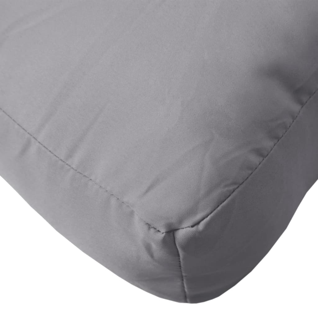 Pallet Cushion Gray 31.5x15.7x4.7 Fabric