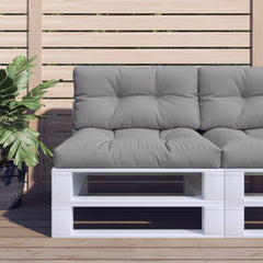 Pallet Cushion Gray 100% Polyester 31.5 in x 31.5 in x 4.7 in