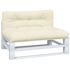 Pallet Cushion Cream 100% polyester Large