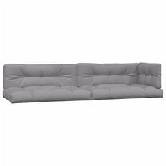 Pallet Cushion Grey Polyester 47.2 x 31.5 x 4.7 in Modular
