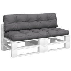 Pallet Cushion Anthracite 100% polyester, Hollow fiber