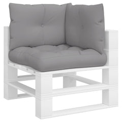Pallet Cushion Set of 3 Grey 100% polyester