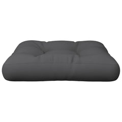 Pallet Cushion Anthracite Polyester 22.8x22.8x3.9 in UV-resistant