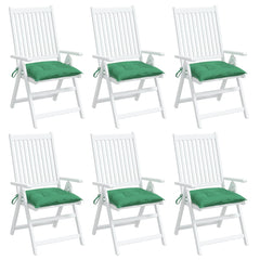 Pallet Cushion Set of 6 Green Oxford fabric (100% polyester)