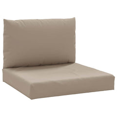 Pallet Cushion Taupe Oxford Fabric, 100% polyester 23.6 x 23.6 in