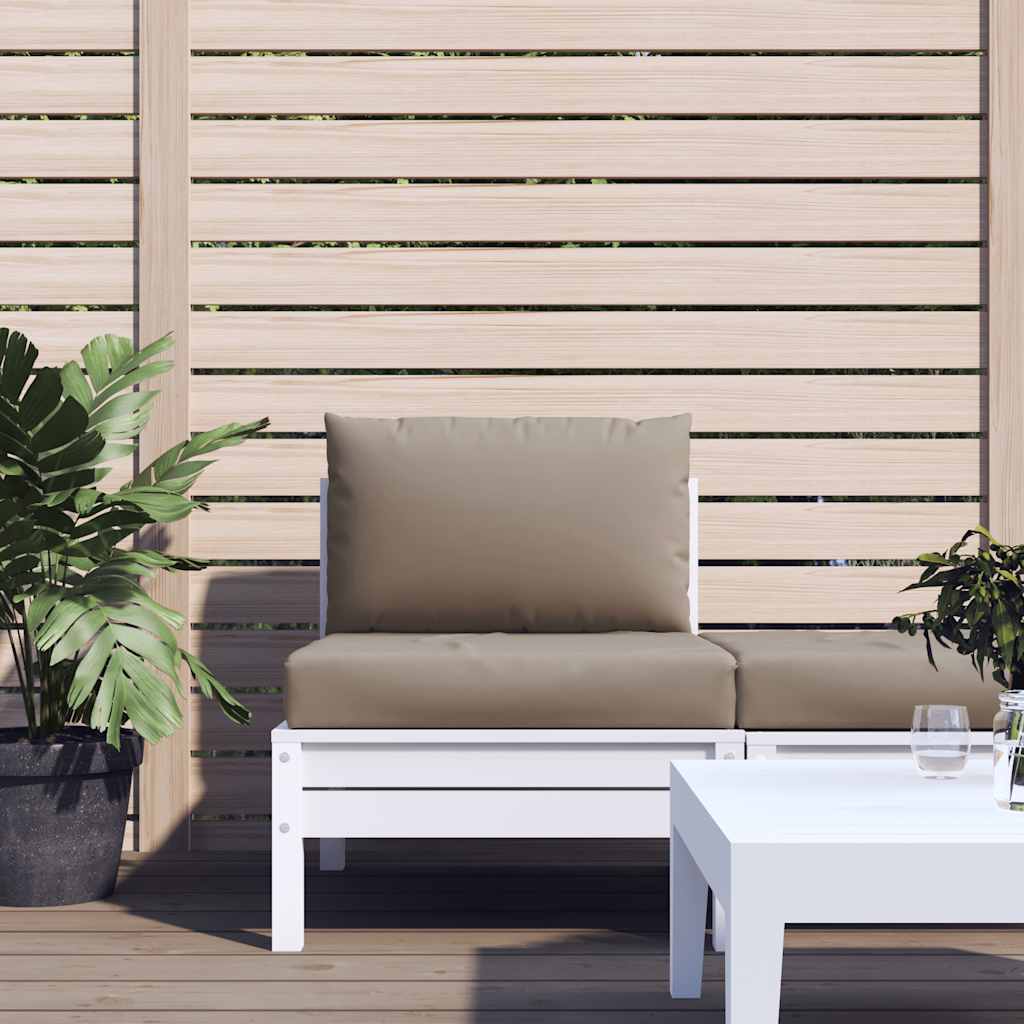 Pallet Cushion Taupe Oxford Fabric, 100% polyester 23.6 x 23.6 in