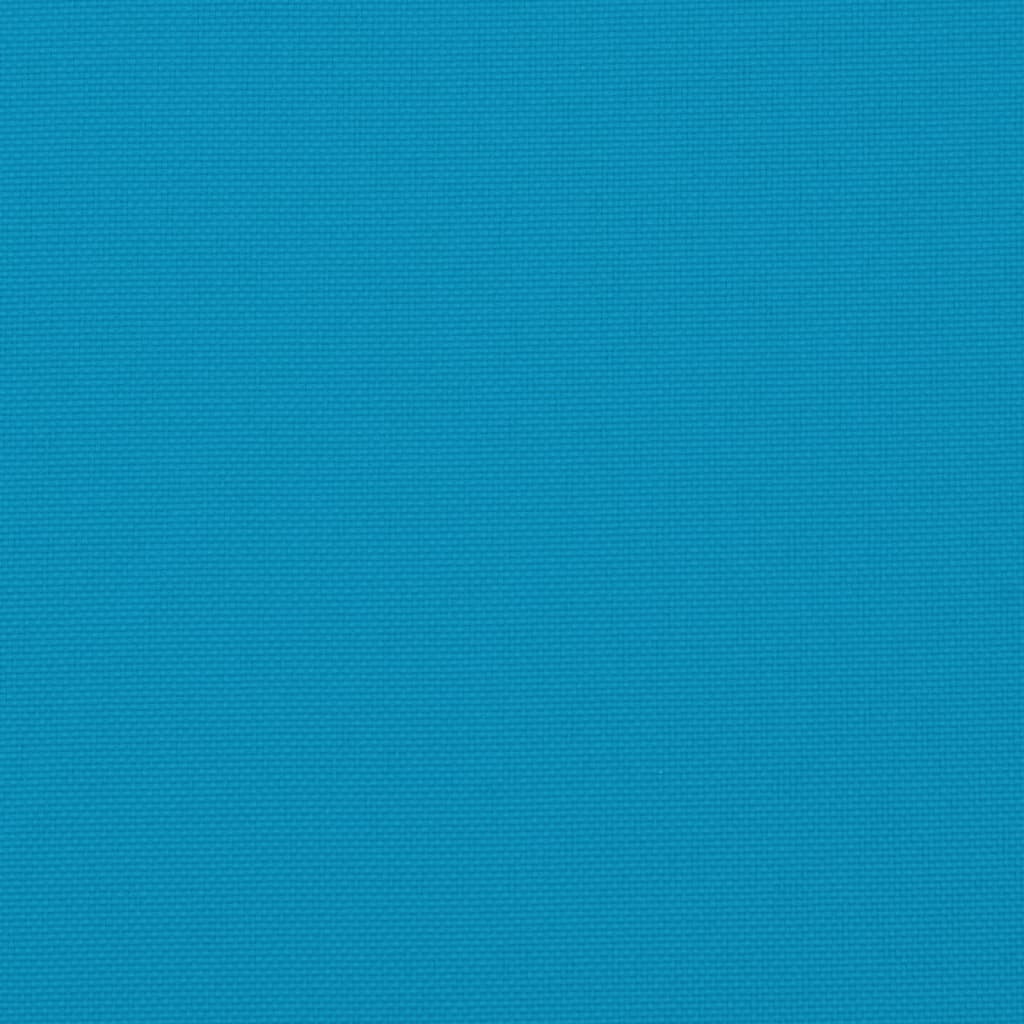 Four light blue Oxford fabric cushions for highback chairs, in a 4-pack.