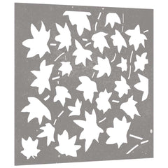 Garden Wall Decoration Rusty Brown Corten Steel Medium