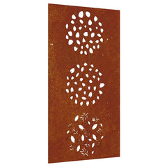Garden Wall Decoration Regular metal color (will rust) Corten steel