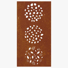 Garden Wall Decoration Regular metal color (will rust) Corten steel