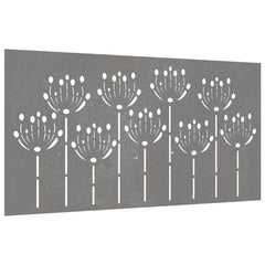 Garden Wall Decoration Rusty Corten Steel 41.3 x 21.7 in