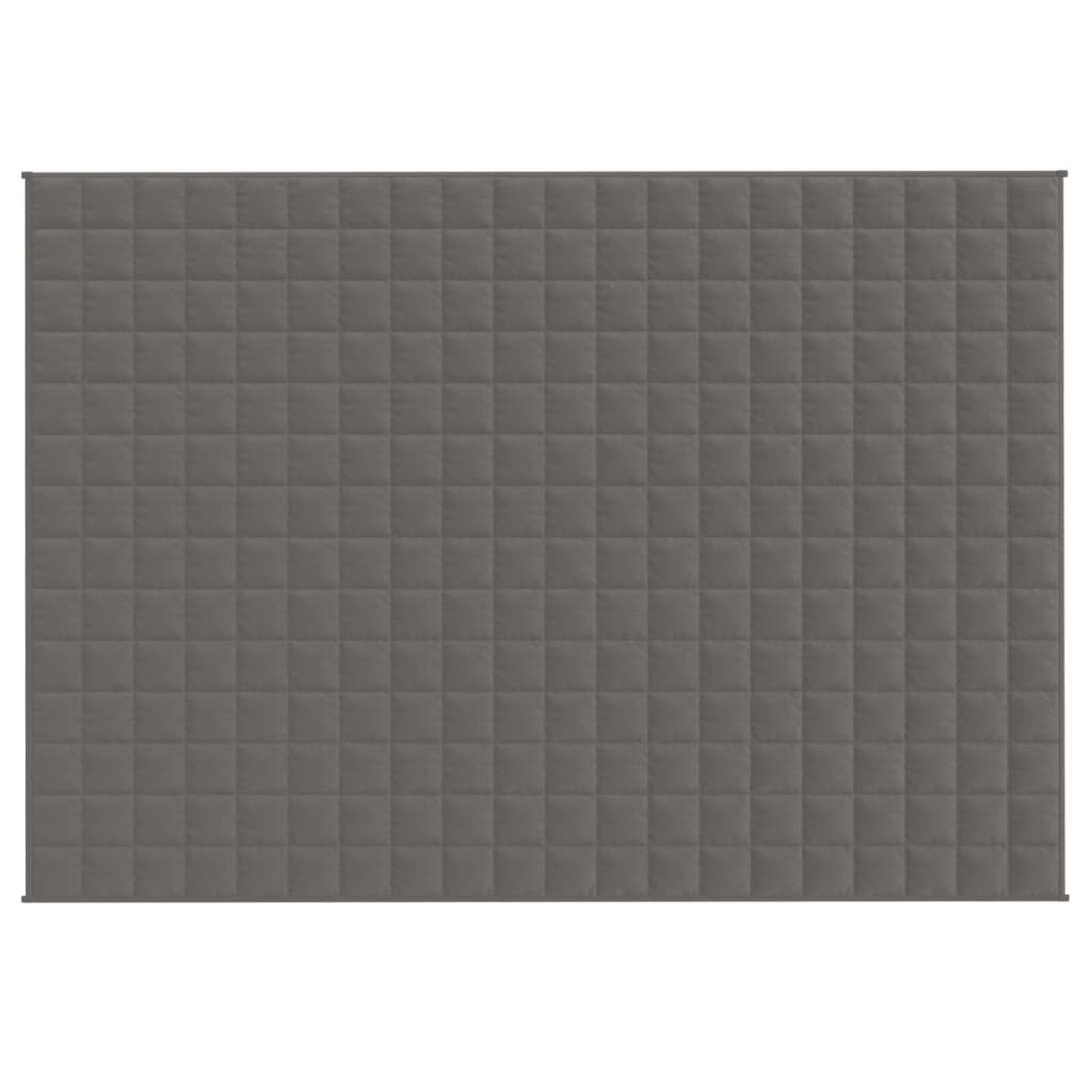 Weighted Blanket Gray 53.1x78.7 13.2 lb Fabric