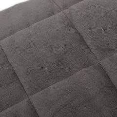 Weighted Blanket Gray Brushed polyester microfiber King