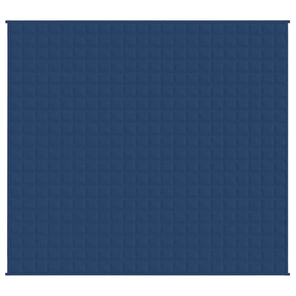 Weighted Blanket Blue 86.6x90.6 24.3 lb Fabric