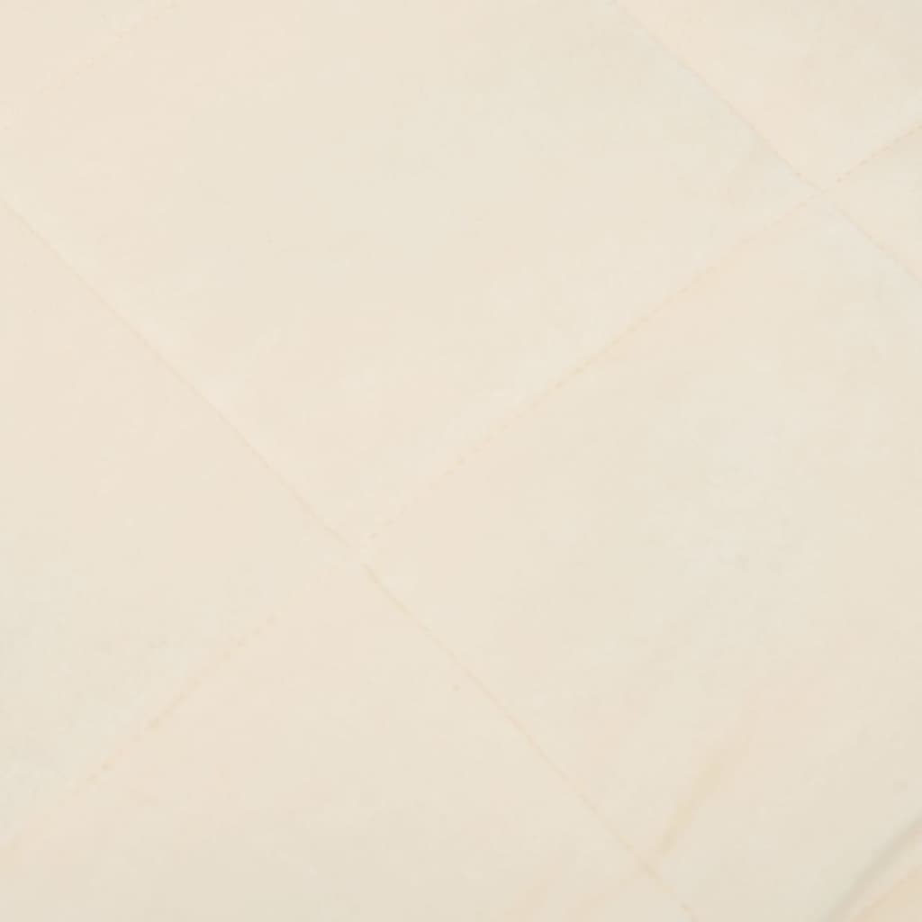 Weighted Blanket Light Cream 55.1x78.7 13.2 lb Fabric