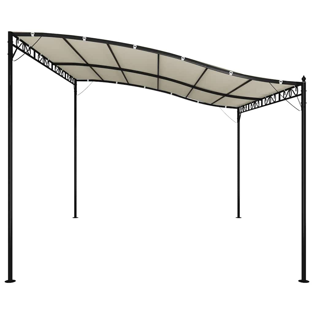Canopy Cream 13.1'x9.8' 0.6 oz/ft?? Fabric and Steel