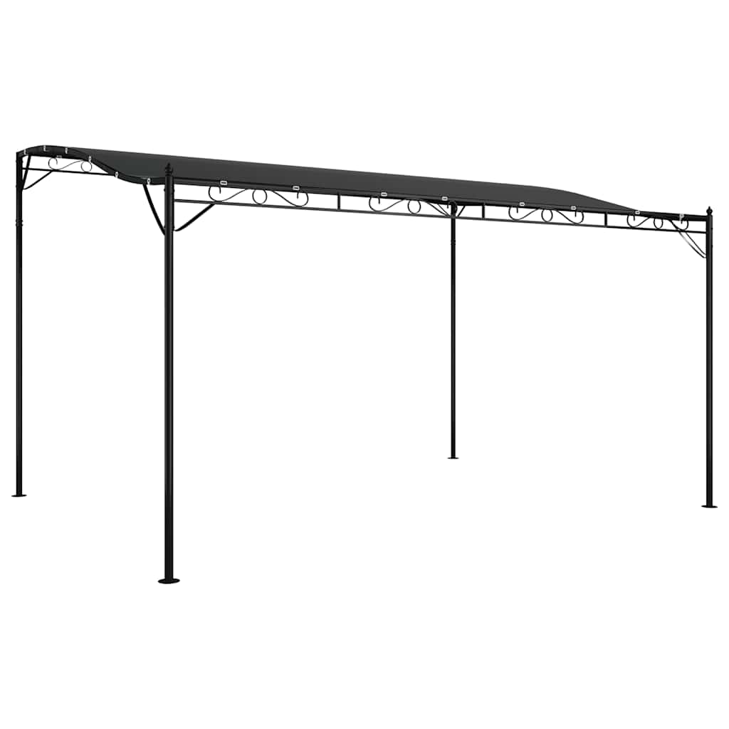 Canopy Anthracite 13.1'x9.8' 0.6 oz/ft?? Fabric and Steel