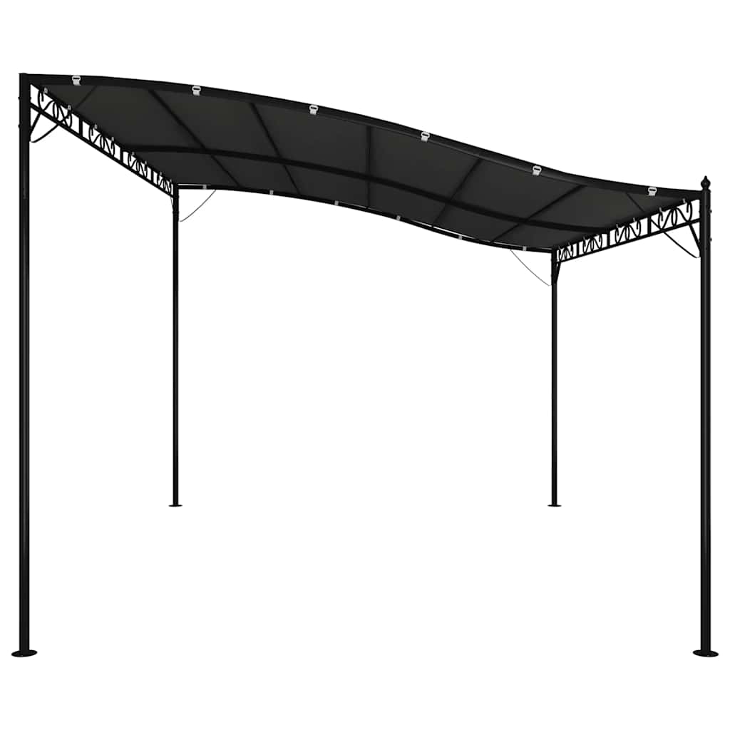 Canopy Anthracite 13.1'x9.8' 0.6 oz/ft?? Fabric and Steel
