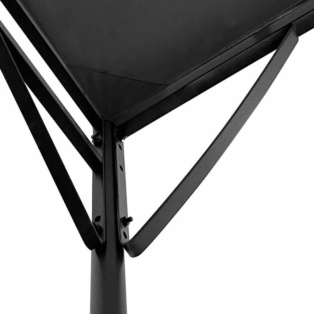 Canopy Anthracite 13.1'x9.8' 0.6 oz/ft?? Fabric and Steel