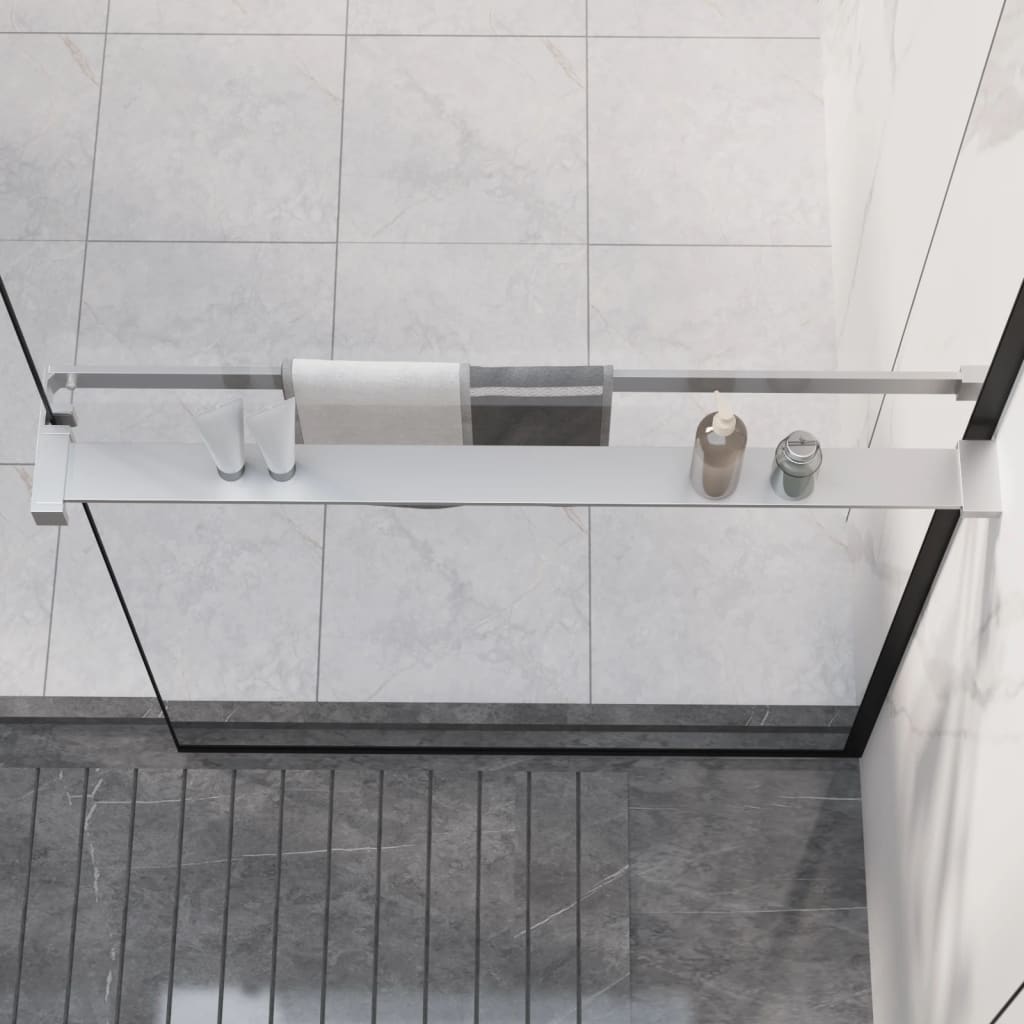 Shower Shelf Chrome Aluminum alloy, Zinc alloy 31.5 in long