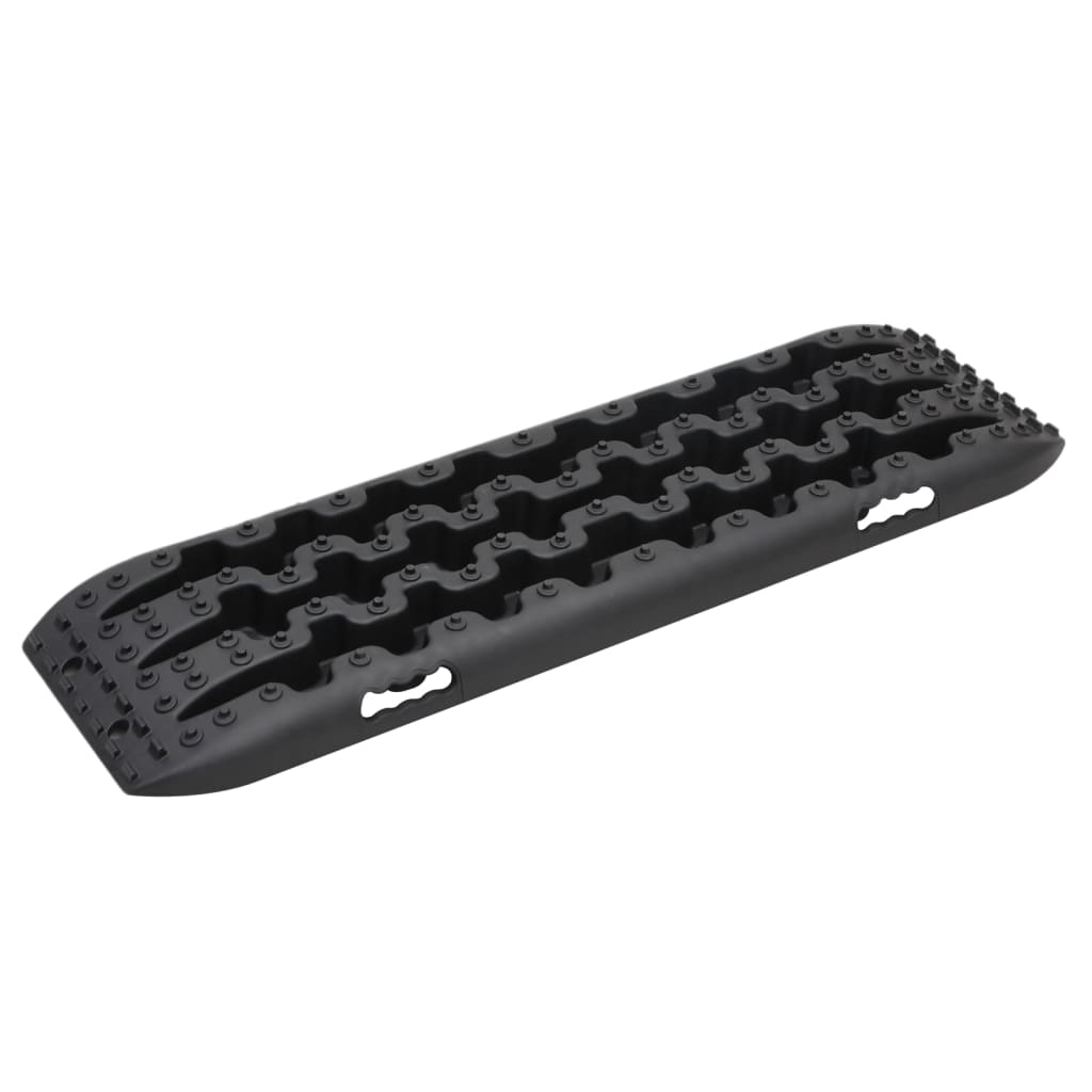 Traction Boards 2 pcs Black 41.7x12x2.8 Nylon