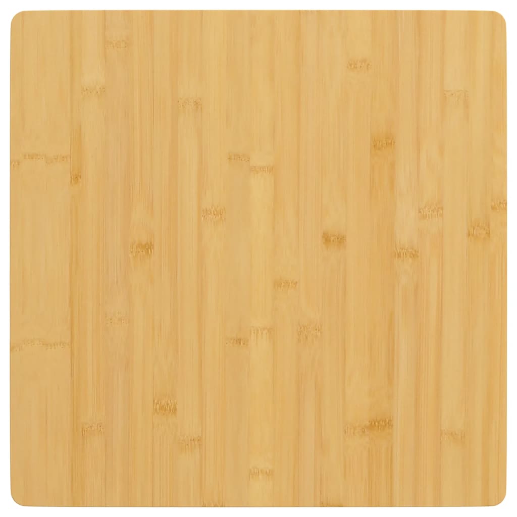 Table Top Natural Bamboo Bamboo Small Rounded Corners Table Top