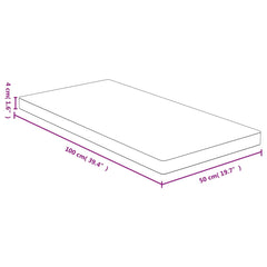 Chopping Board 39.4x19.7x1.6 Bamboo