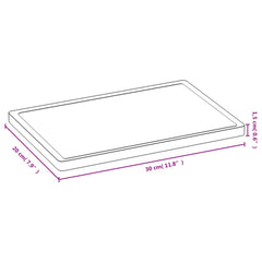 Chopping Board 11.8x7.9x0.6 Bamboo