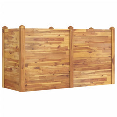 Garden Raised Bed 63x23.6x33.1 Solid Wood Acacia