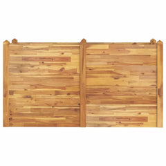 Garden Raised Bed 63x23.6x33.1 Solid Wood Acacia