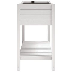 Garden Raised Bed White 43.3x17.7x31.1 Polypropylene