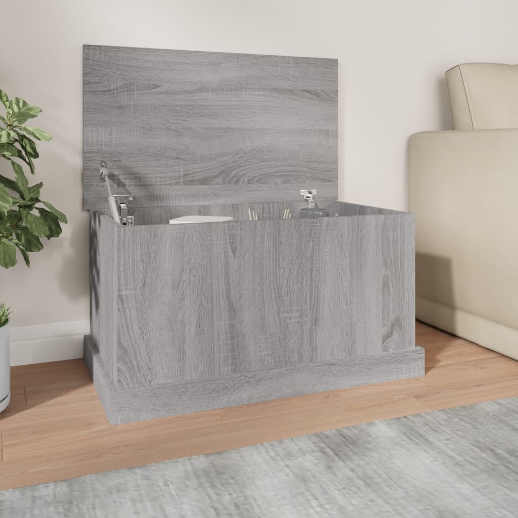 Storage Box Gray Sonoma Engineered wood Medium Storage Box