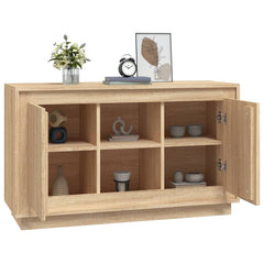 Sideboard Sonoma Oak Engineered Wood Medium Sideboard