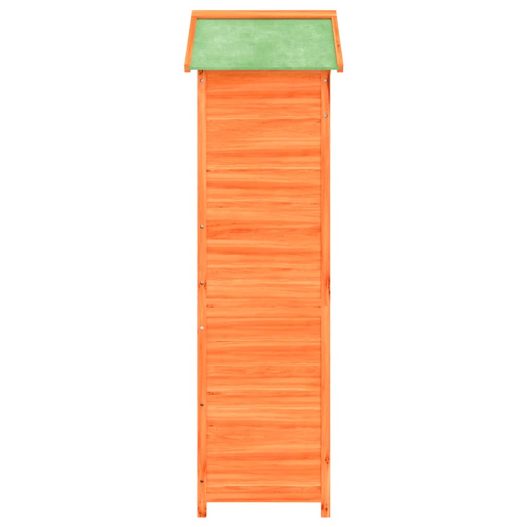 Garden Tool Shed Brown 47.2x21.1x66.9 Solid Wood Pine
