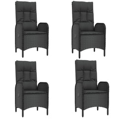 Patio Dining Set Black