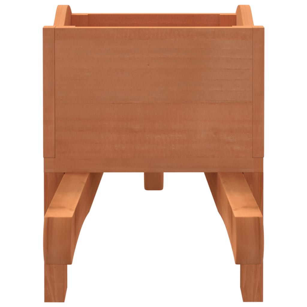 Wheelbarrow Planters 2 pcs 18.5x5.9x7.5 Solid Wood Fir