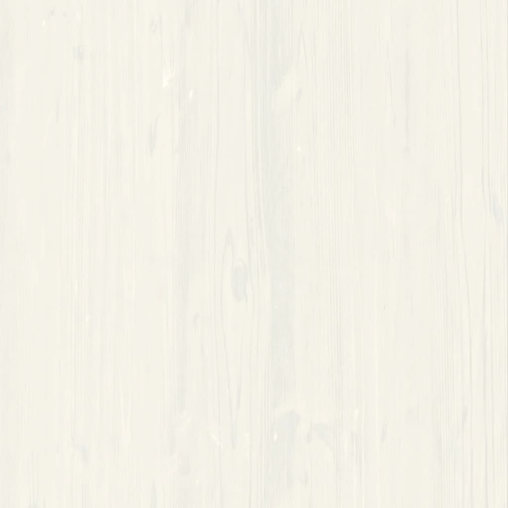 White solid pine wood shoe cabinet with louvers, 23.6x13.8x37.8 inches.