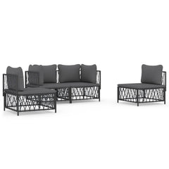Garden Lounge Set Anthracite