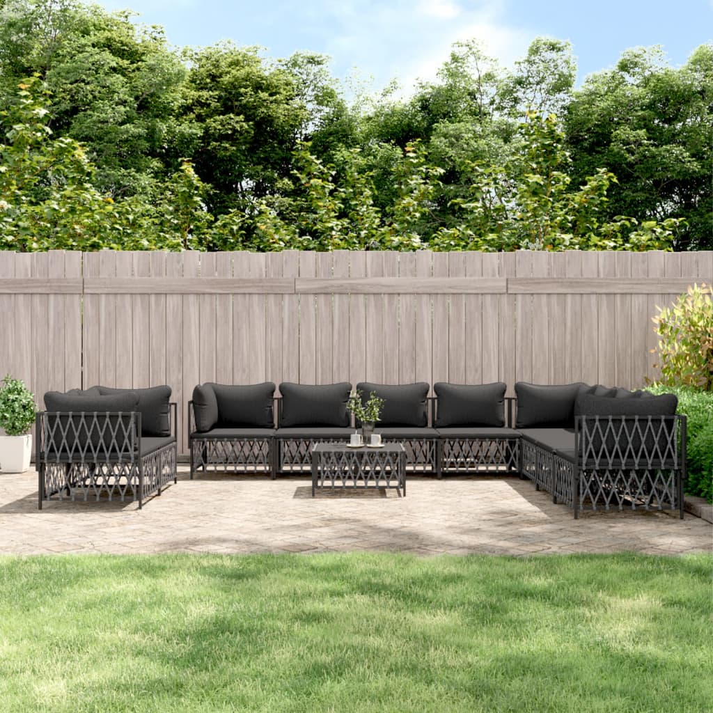 Garden Lounge Set Anthracite