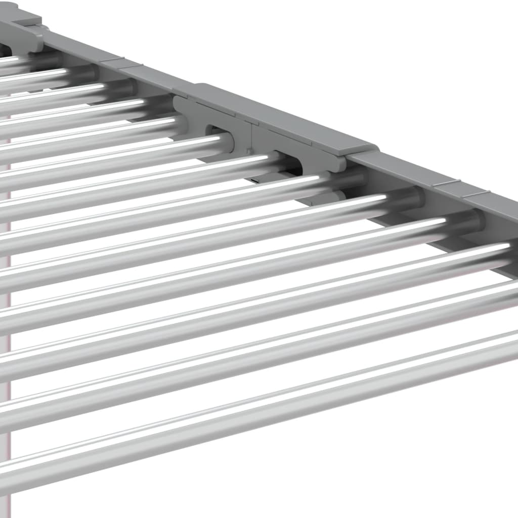 Laundry Dryer 32.7x(19.7-21.7)x(15.7-33.5) Aluminum