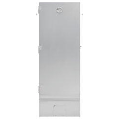 BBQ Oven Smoker with Wood Chips 17.5x11.4x43.3 Galvanized Steel